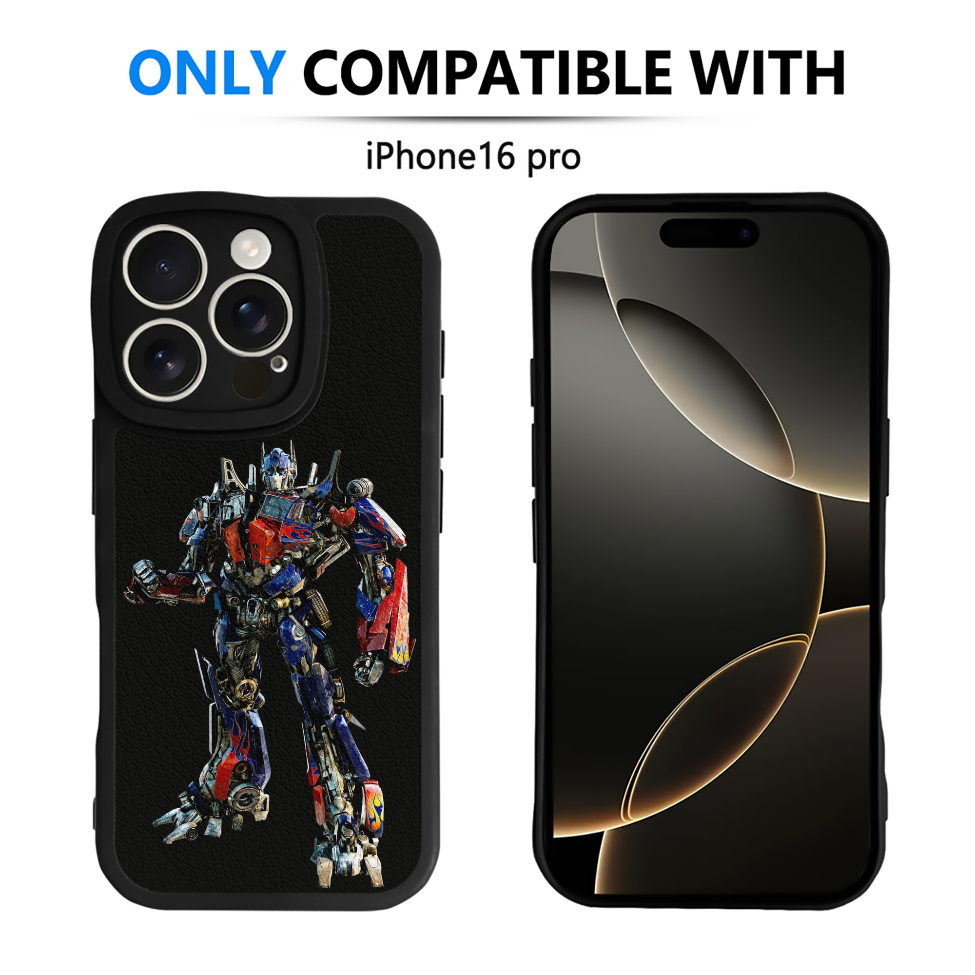 （画像用）  【iPhone 16シリーズ対応】シリコンスマホケース（レザー調） 材質：シリコン